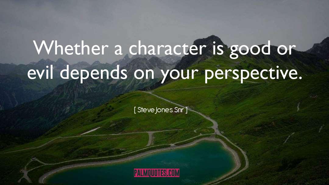 Characters In Books quotes by Steve Jones Snr