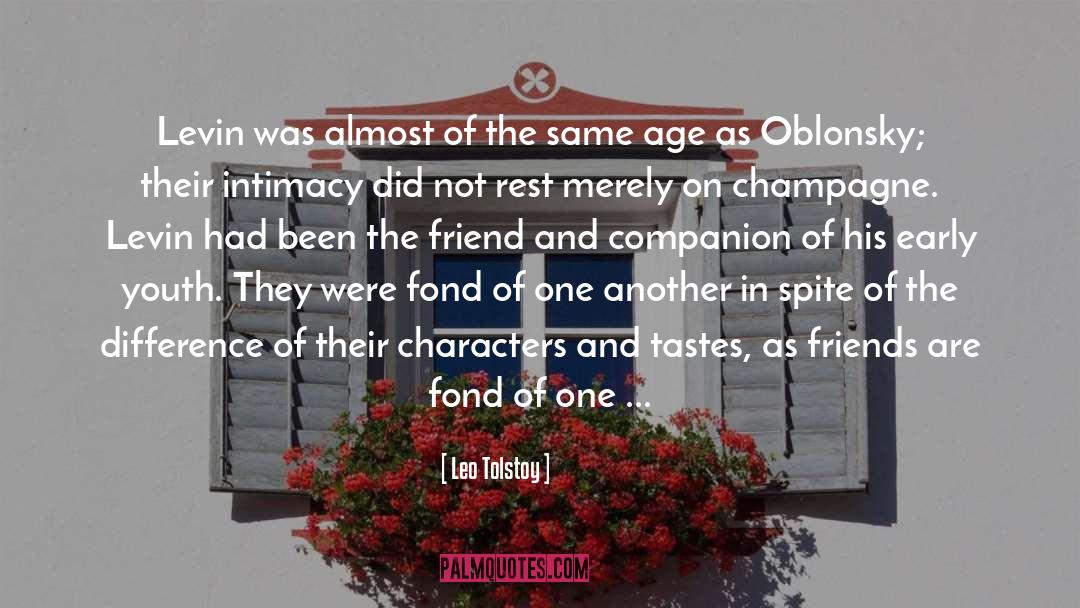 Characters In Novels quotes by Leo Tolstoy
