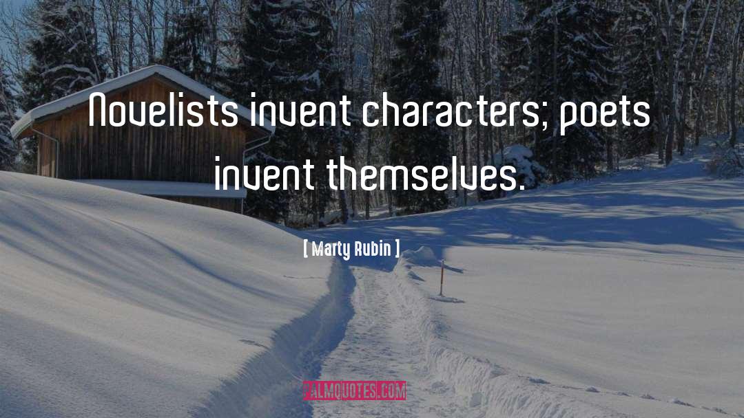 Characters quotes by Marty Rubin