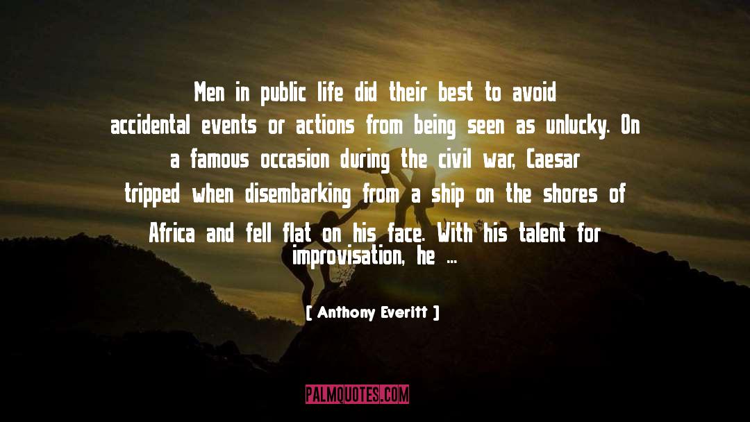 Charade Famous quotes by Anthony Everitt