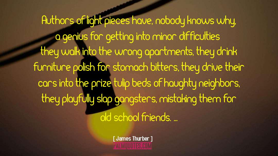 Charbonier Apartments quotes by James Thurber