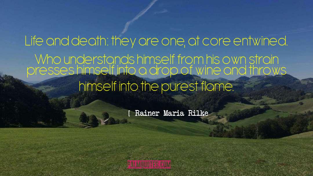 Chardonnay Wine quotes by Rainer Maria Rilke