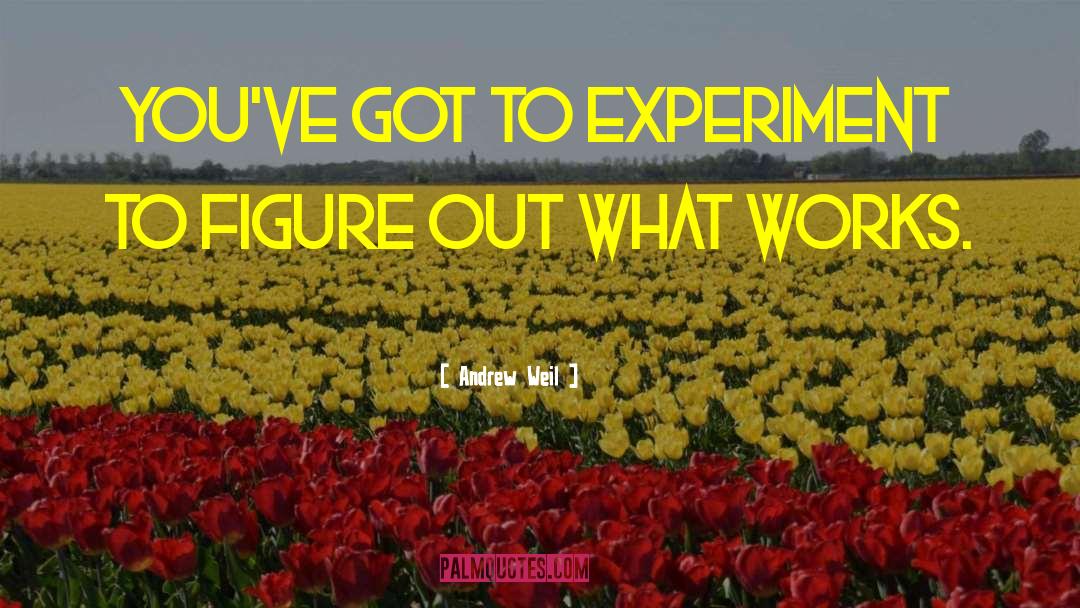 Chargaffs Experiment quotes by Andrew Weil