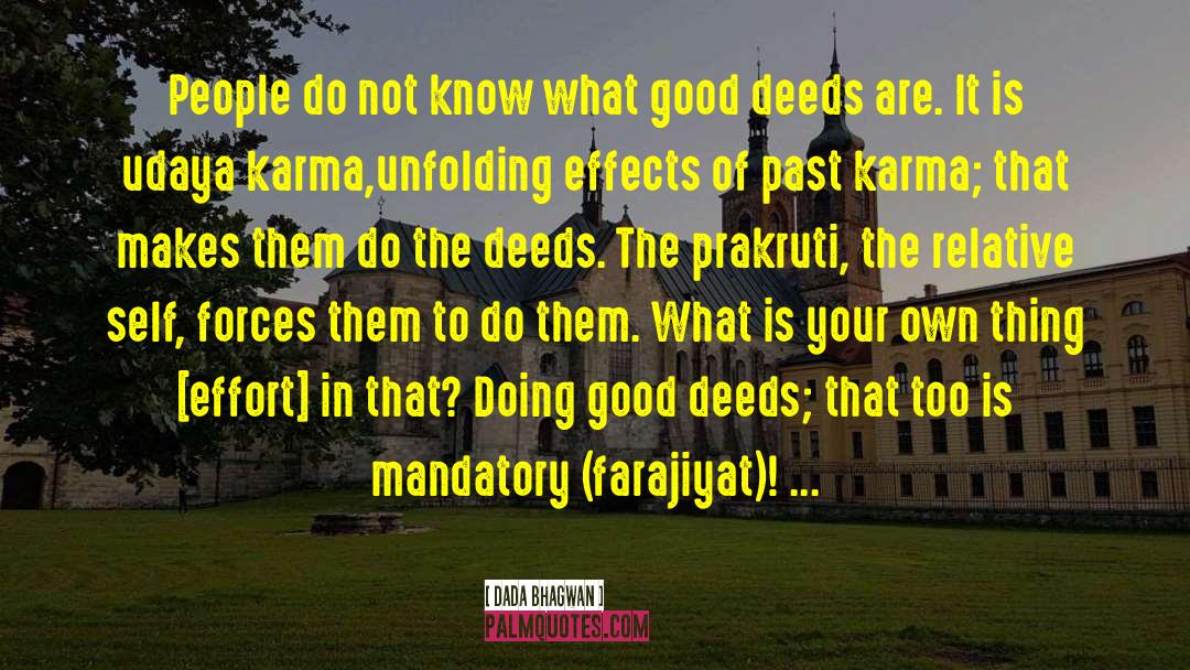 Charge Karma quotes by Dada Bhagwan