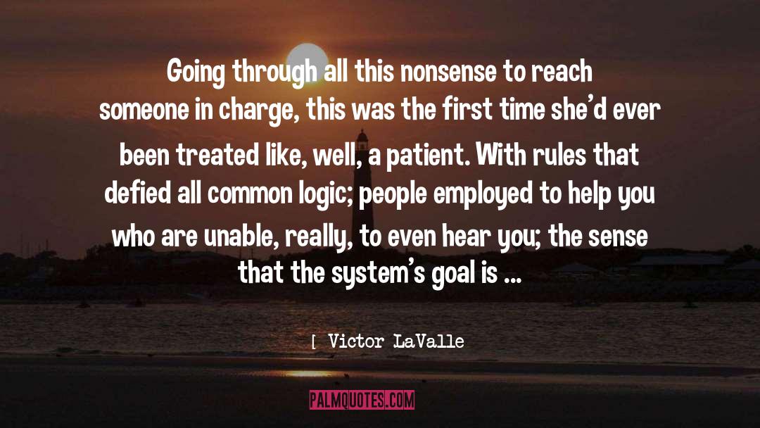Charge quotes by Victor LaValle