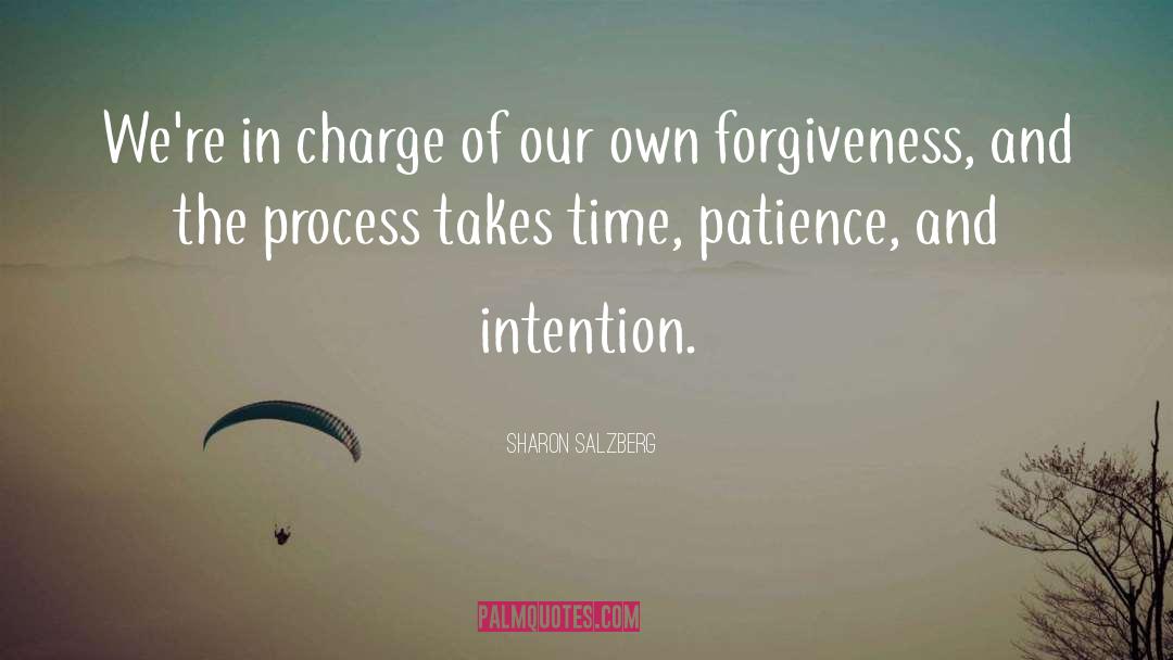 Charge quotes by Sharon Salzberg