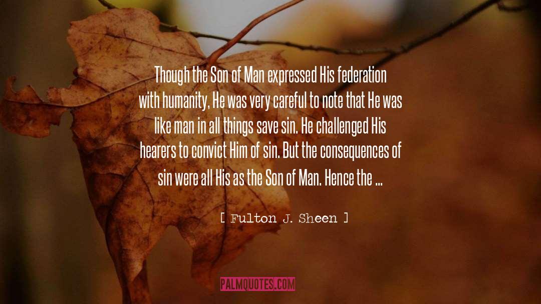 Charges quotes by Fulton J. Sheen