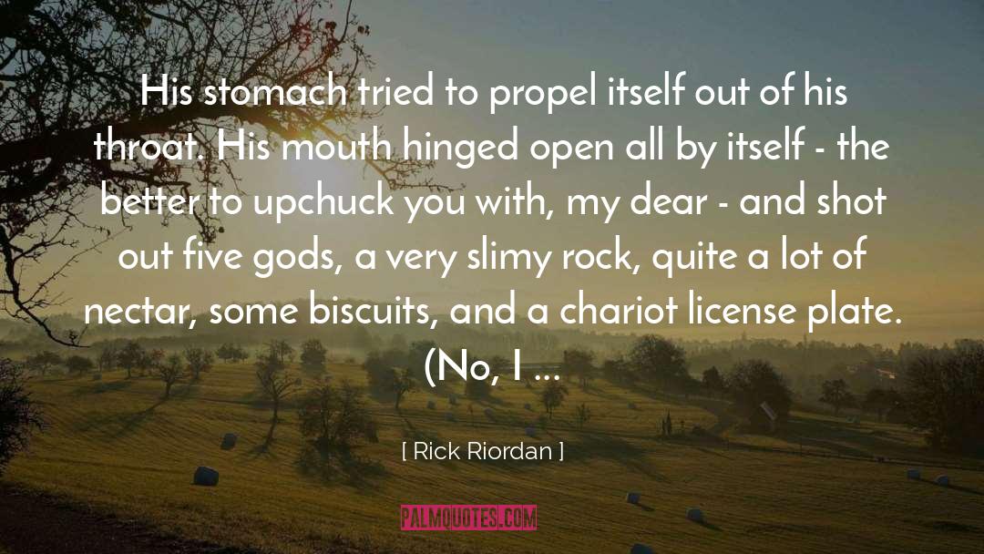 Chariot quotes by Rick Riordan