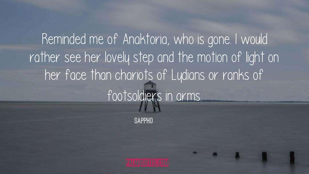 Chariots quotes by Sappho