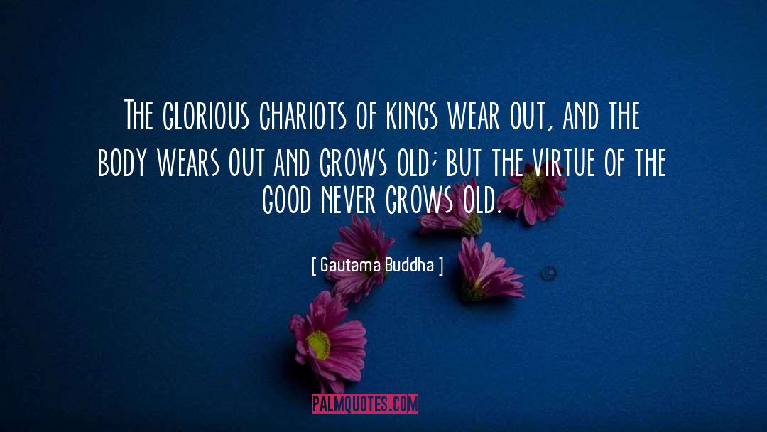 Chariots quotes by Gautama Buddha