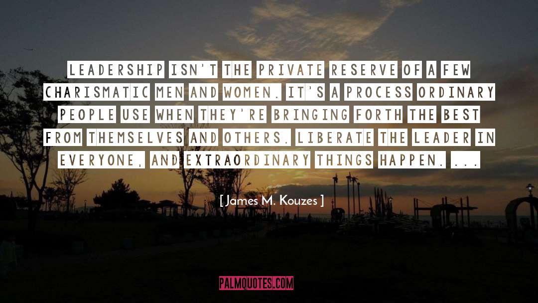 Charismatic quotes by James M. Kouzes