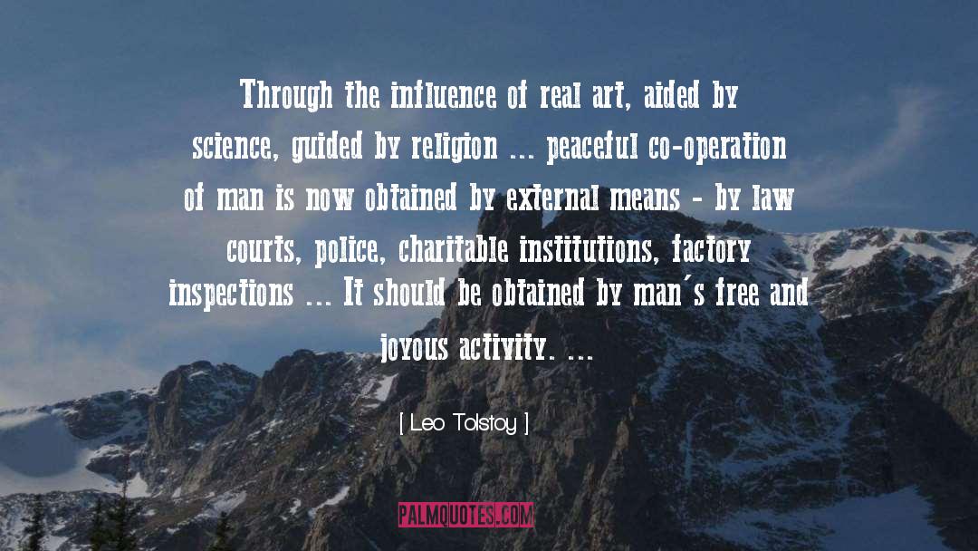 Charitable Foundations quotes by Leo Tolstoy