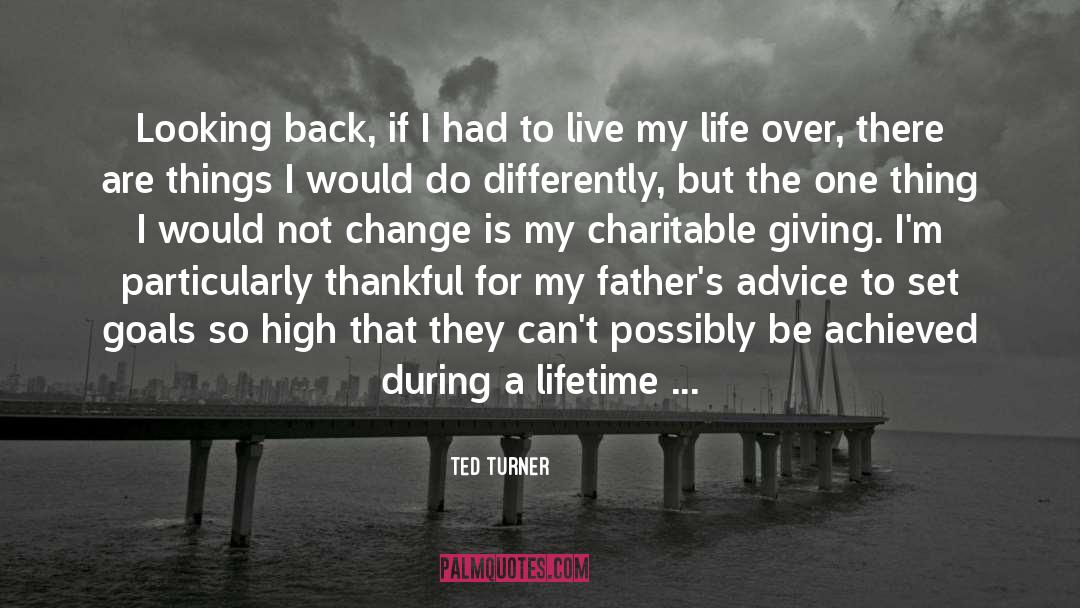 Charitable Giving quotes by Ted Turner