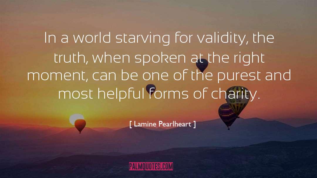 Charitable Giving quotes by Lamine Pearlheart