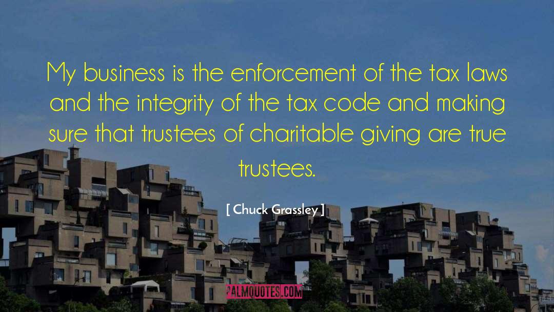 Charitable Giving quotes by Chuck Grassley