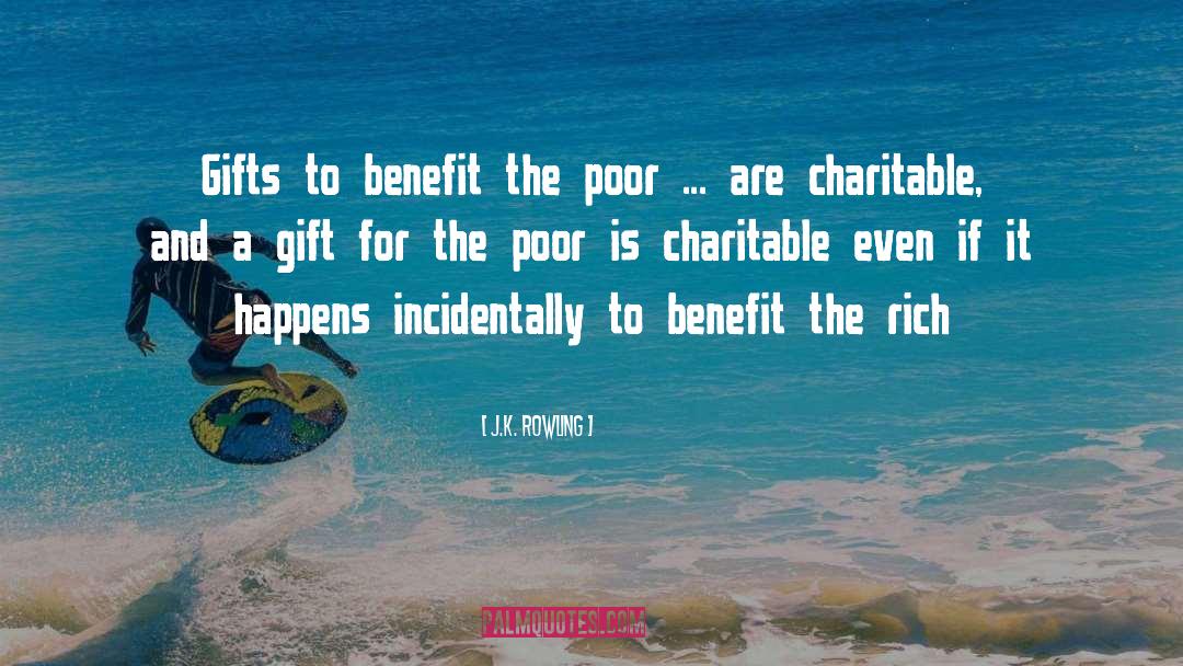 Charitable quotes by J.K. Rowling