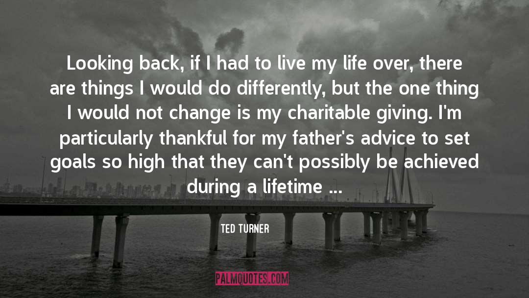Charitable quotes by Ted Turner