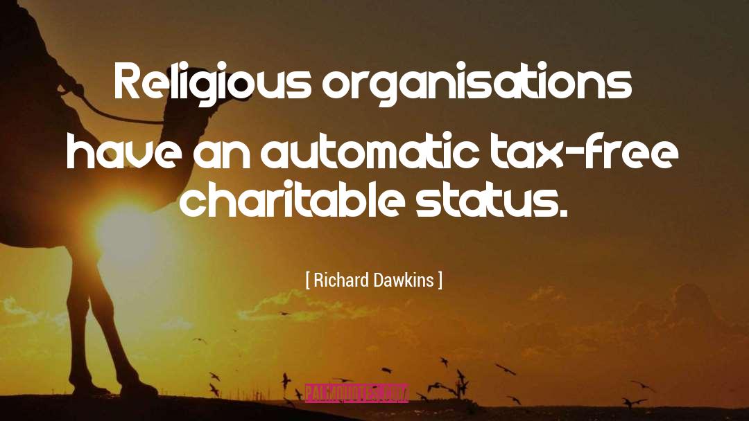 Charitable quotes by Richard Dawkins