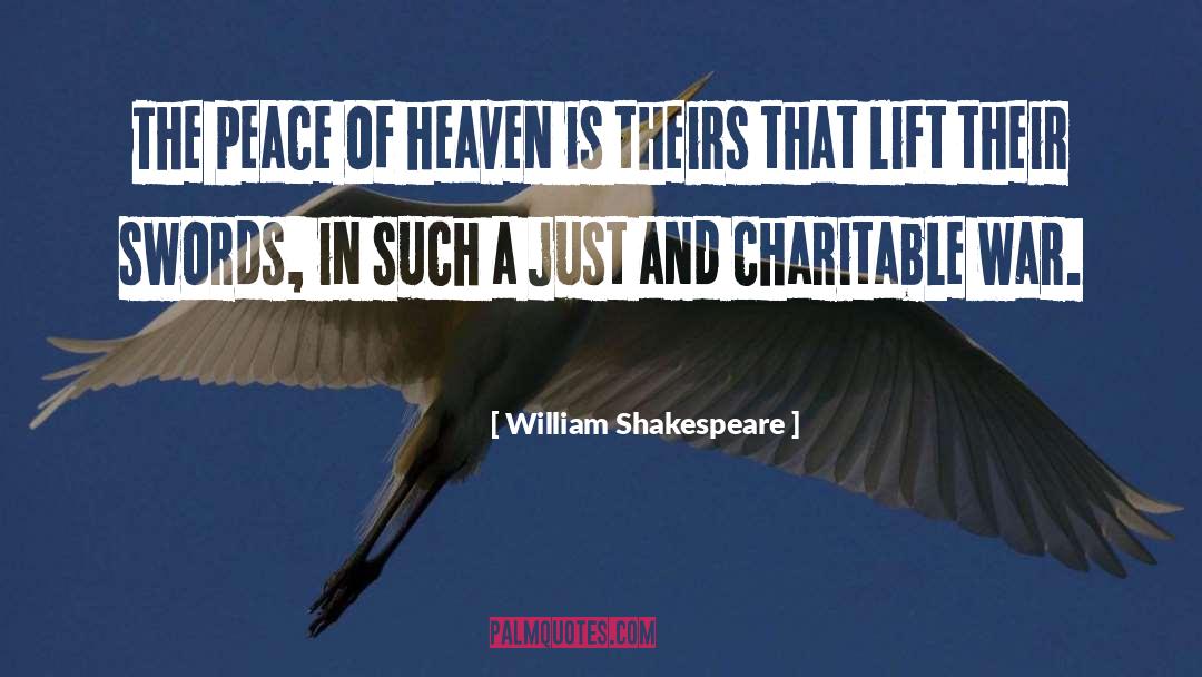 Charitable quotes by William Shakespeare