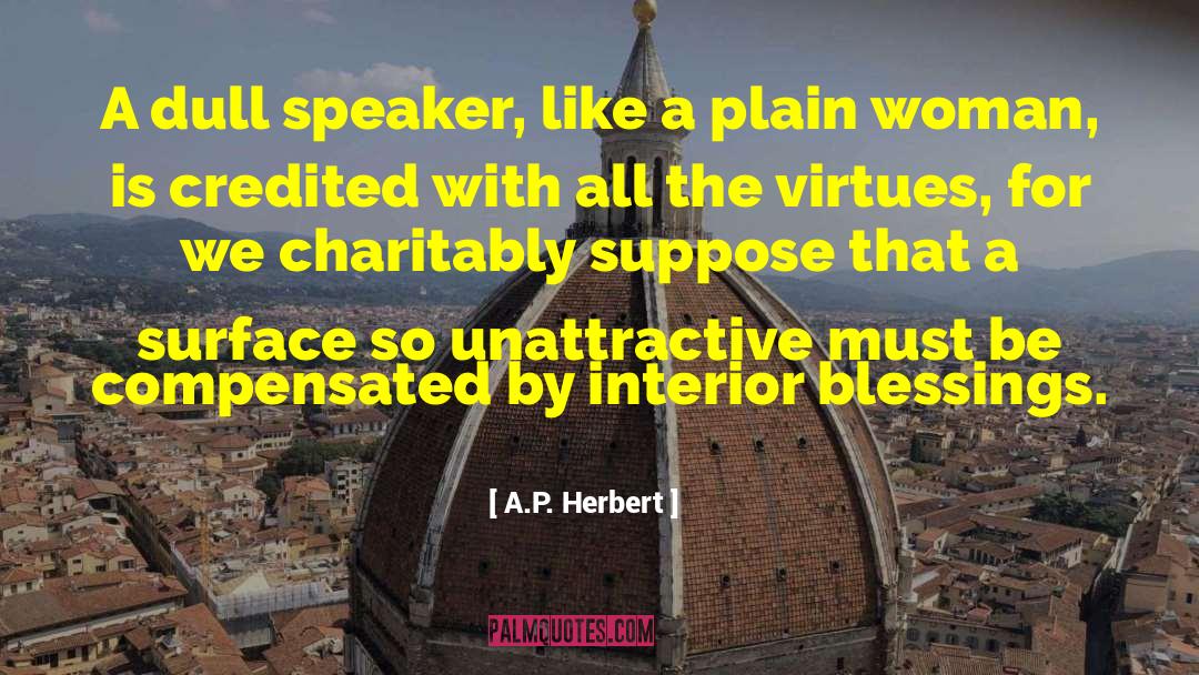 Charitably quotes by A.P. Herbert
