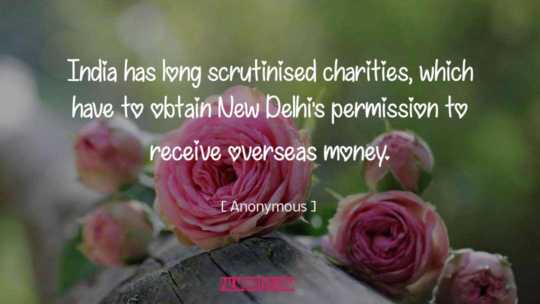 Charities quotes by Anonymous