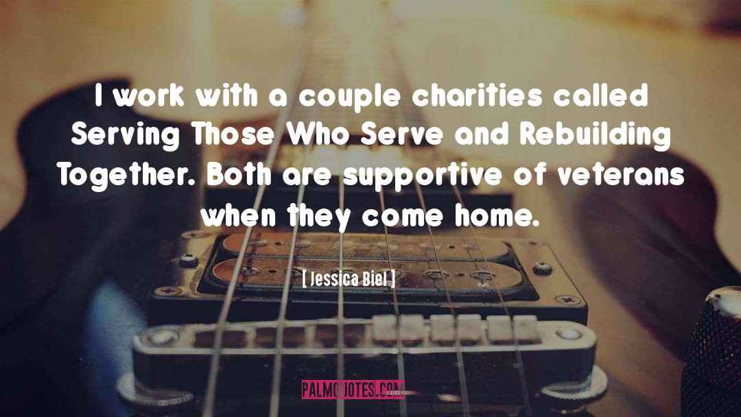 Charities quotes by Jessica Biel