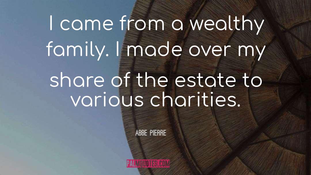 Charities quotes by Abbe Pierre