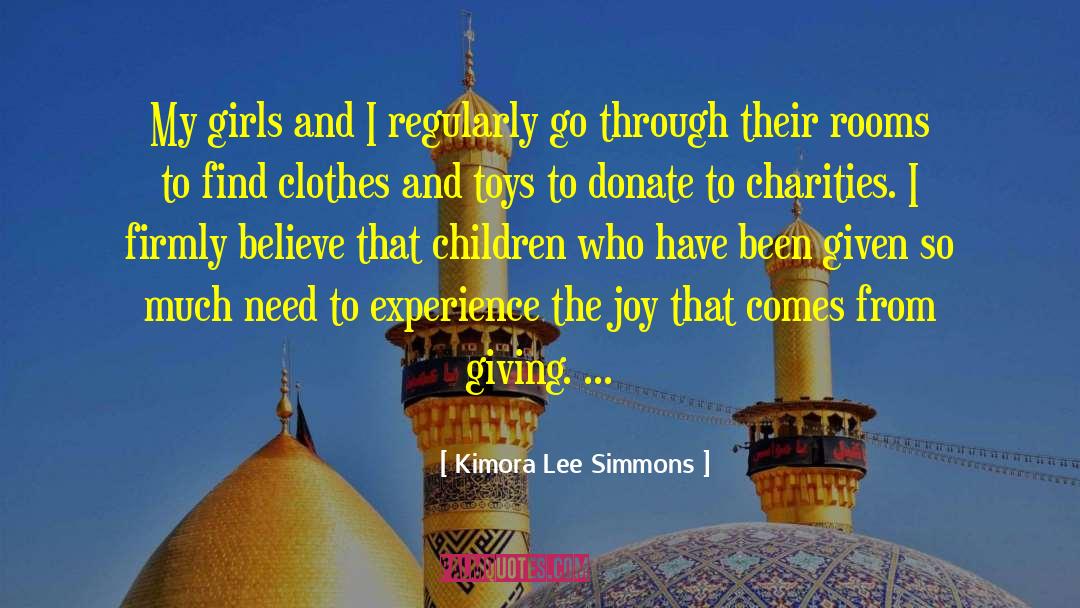 Charities quotes by Kimora Lee Simmons