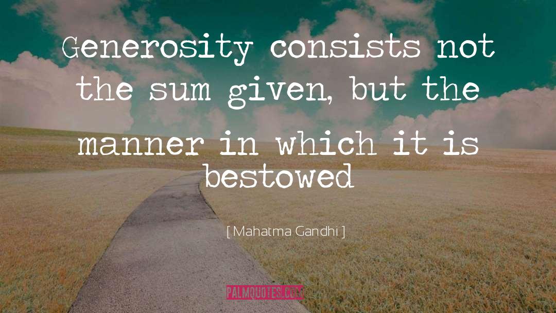 Charity And Generosity quotes by Mahatma Gandhi