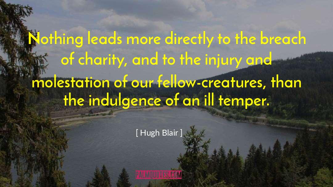 Charity Carpenter quotes by Hugh Blair