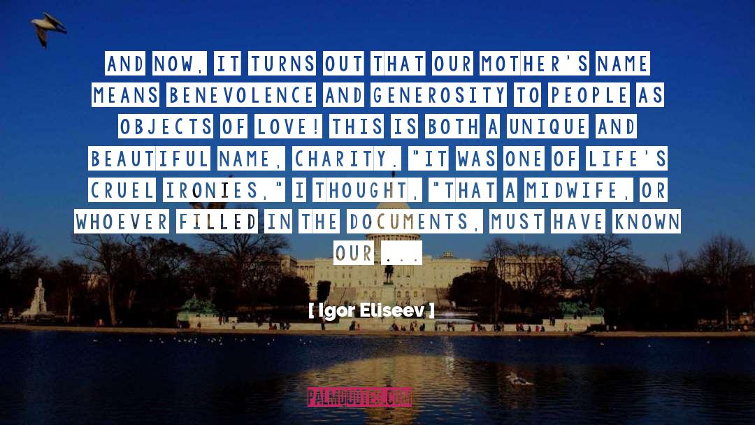 Charity quotes by Igor Eliseev