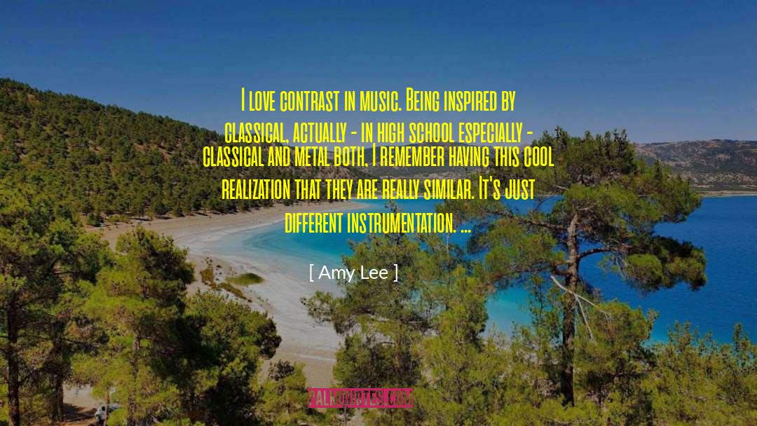 Charity School quotes by Amy Lee