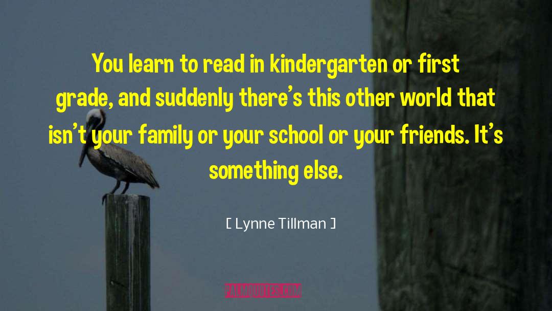 Charity School quotes by Lynne Tillman