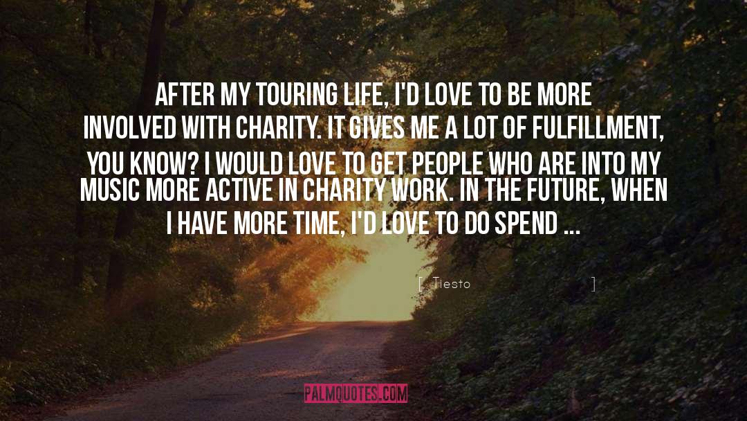 Charity Work quotes by Tiesto