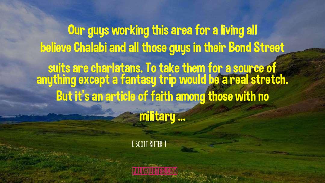 Charlatans quotes by Scott Ritter