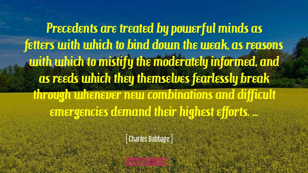 Charles Babbage quotes by Charles Babbage