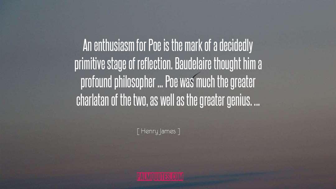 Charles Baudelaire quotes by Henry James