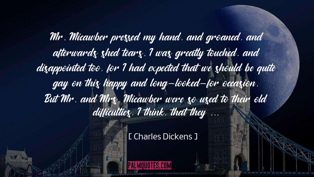 Charles Magnussen quotes by Charles Dickens