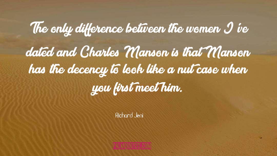 Charles Manson quotes by Richard Jeni
