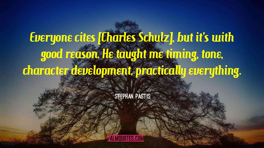 Charles Schulz quotes by Stephan Pastis