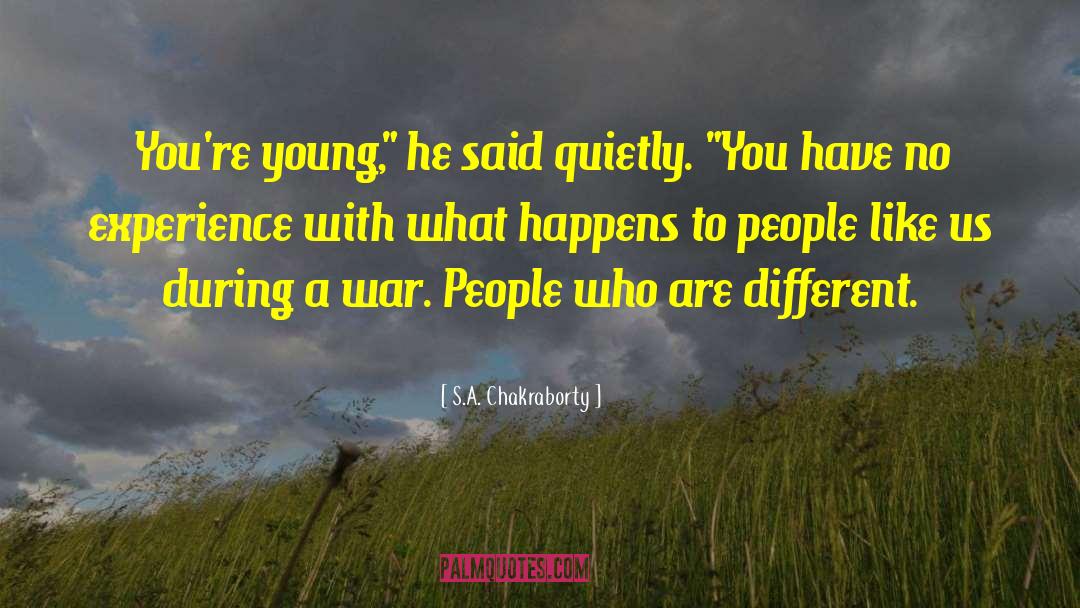 Charley S War quotes by S.A. Chakraborty