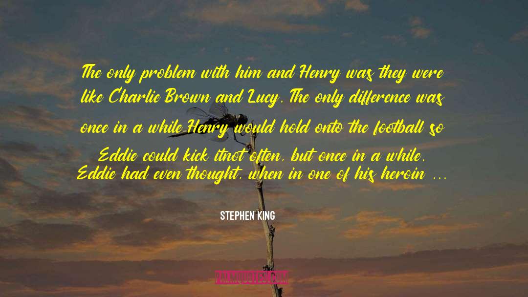 Charlie Brown quotes by Stephen King
