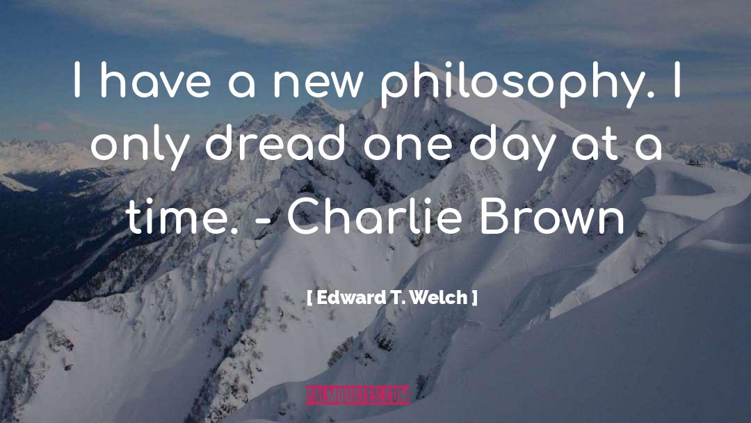 Charlie quotes by Edward T. Welch