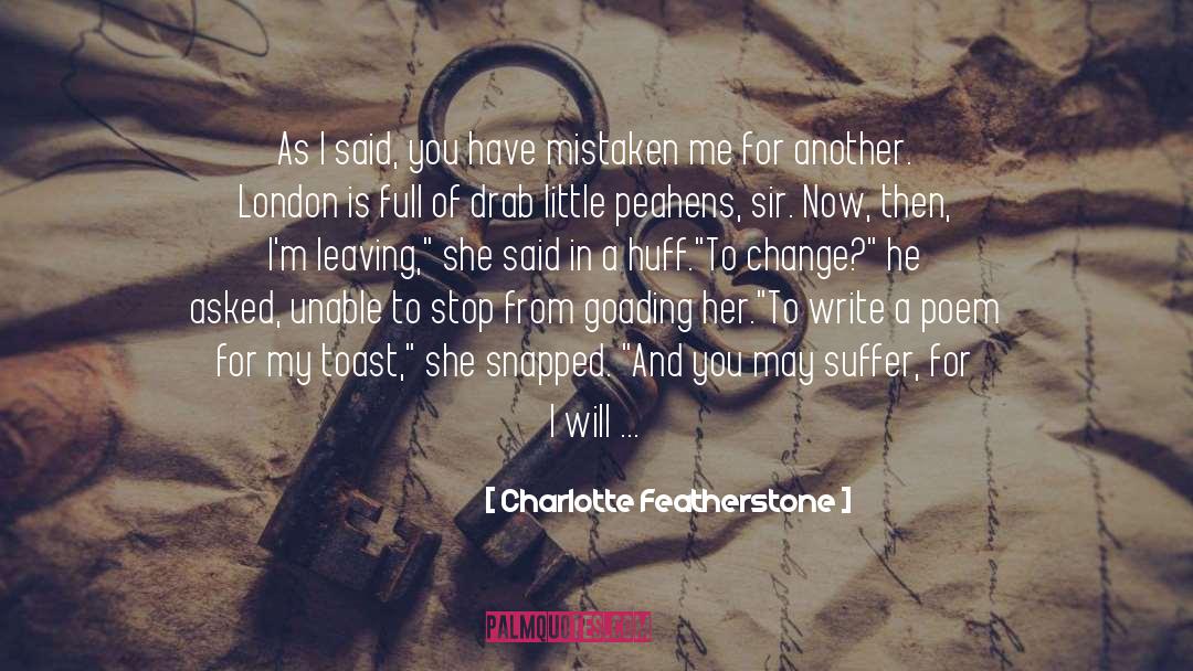 Charlotte Baird quotes by Charlotte Featherstone