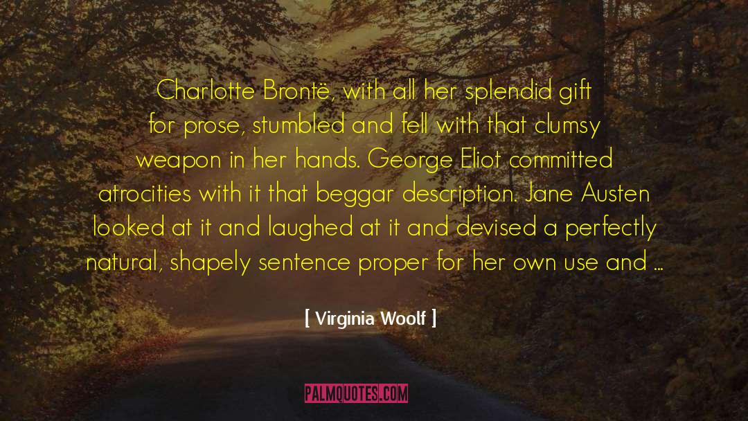 Charlotte Bront C3 Ab quotes by Virginia Woolf