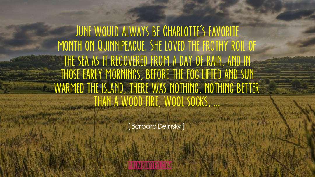 Charlotte Evans quotes by Barbara Delinsky