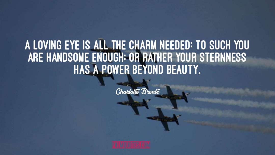 Charm quotes by Charlotte Bronte