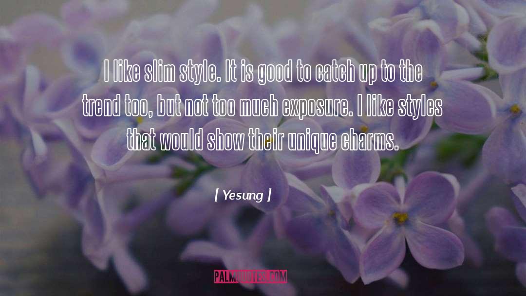 Charm quotes by Yesung