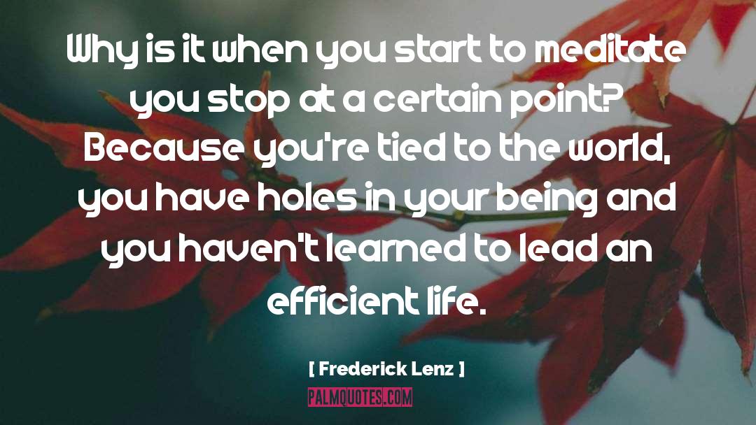 Charmed Life quotes by Frederick Lenz