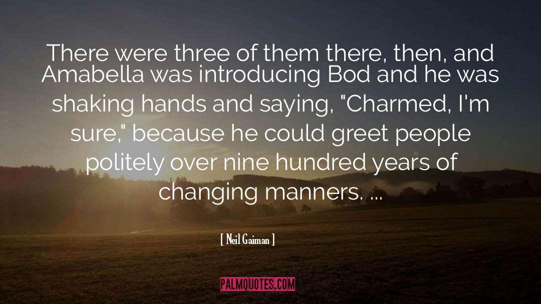 Charmed quotes by Neil Gaiman